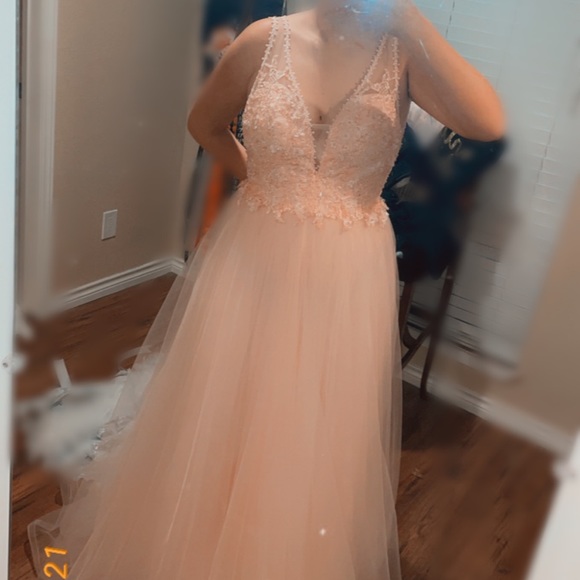 Prom dress size 12 - Picture 2 of 8